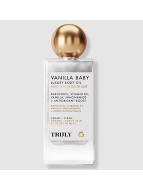Truly Vanilla Baby Luxury Body Oil MSRP $38